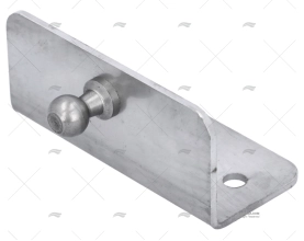 SOPORTE AMORTIGUADOR INOX 89x41mm