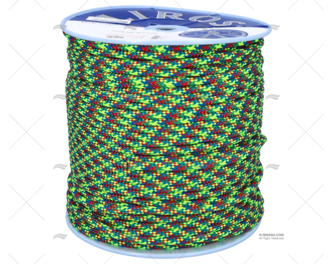 CORDAGE HERCULES VISION 10mm MULTICOLOR LIROS