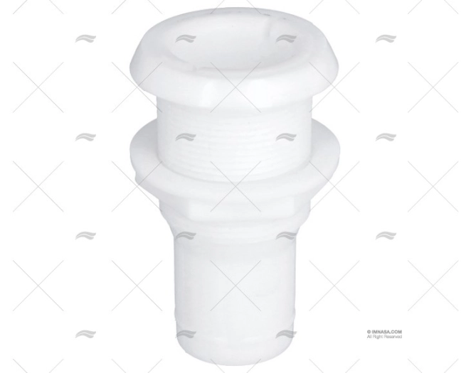 PASACASCO PLASTICO BLANCO 2"1/2