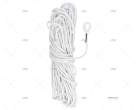 ANCHOR LINE W/O CHAINE 30mX10mm WHITE