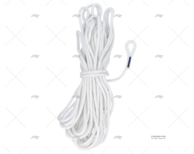 BOSSE DE MOUILLAGE 30m 12mm BLANC