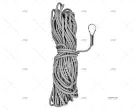 ANCHOR LINE W/O CHAINE 30mX10mm GREY