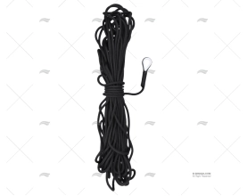 ANCHOR LINE W/O CHAINE 30mX08mm BLACK