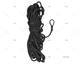 ANCHOR LINE W/O CHAINE 30mX12mm BLACK