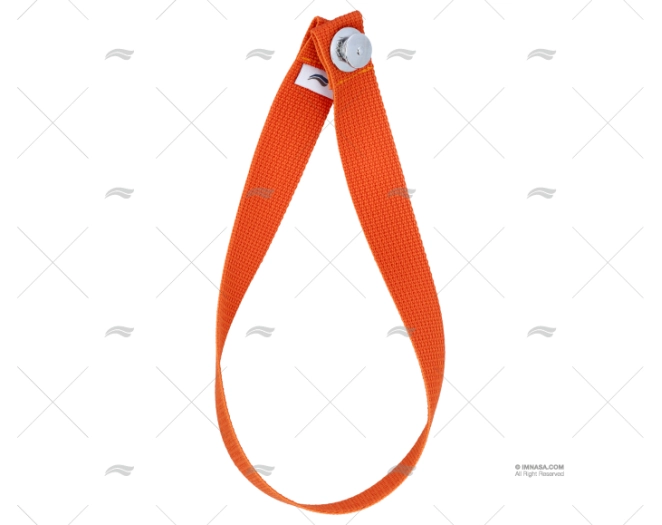 FIXATION POUR CORDAGE ORANGE