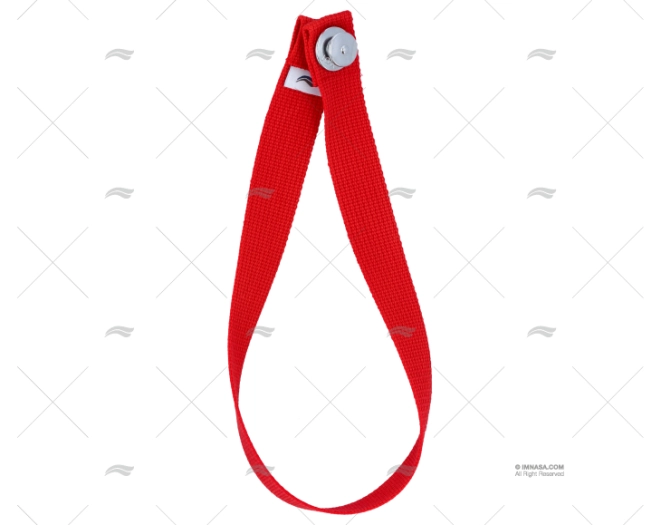 FIXED TIE DOWN FOR ROPES RED