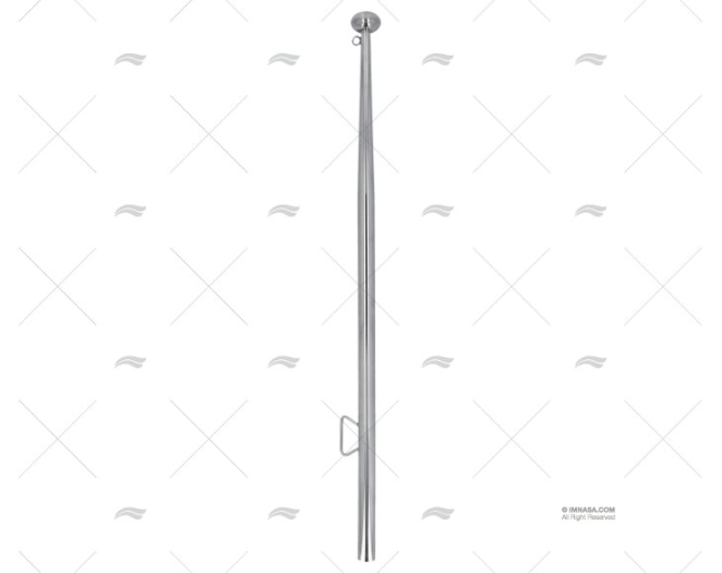 HAMPE DE PAVILLON INOX 316 750mm