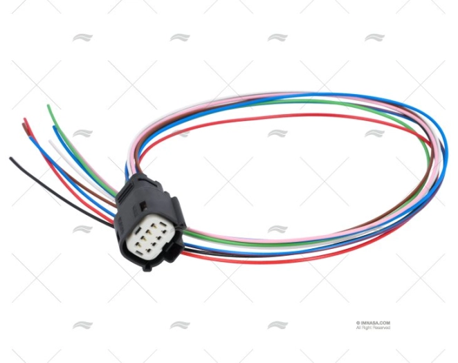 CONECTOR CABLE 8 PIN SINGLEVIU VDO