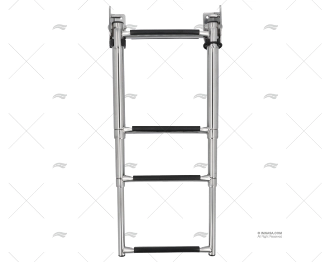 ESCADA TELESC. INOX 4 DEGRAUS 310mm