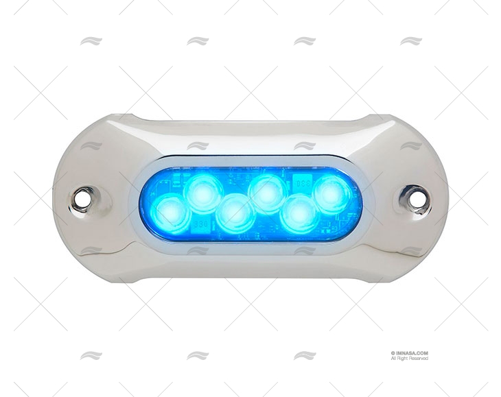 LUZ SUBMERSIVEL 6 LED AZUL SAPPHIRE ATTWOOD