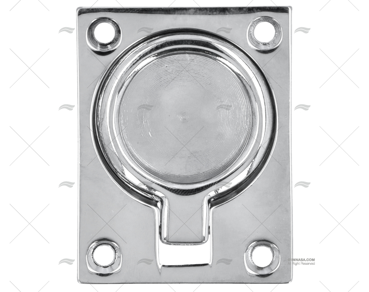 RECTANGULAR RING PULL BCP 64x48mm MARINE TOWN