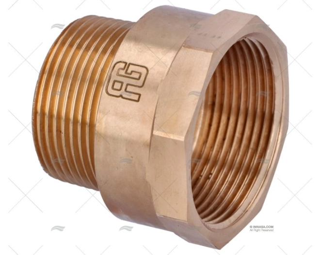 BRONZE COUPLER 1"1/2 - 1"1/4