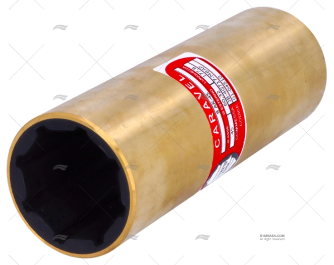 SHAFT BEARING BRASS-RUBBER 8AR-45mm BARZ