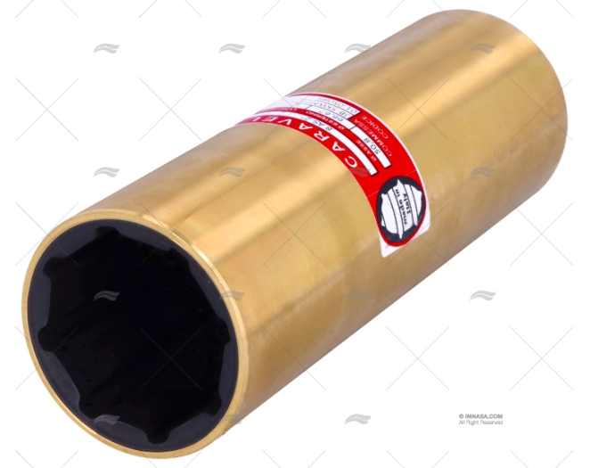 SHAFT BEARING BRASS-RUBBER 8AS-2" BOLO CARAVEL