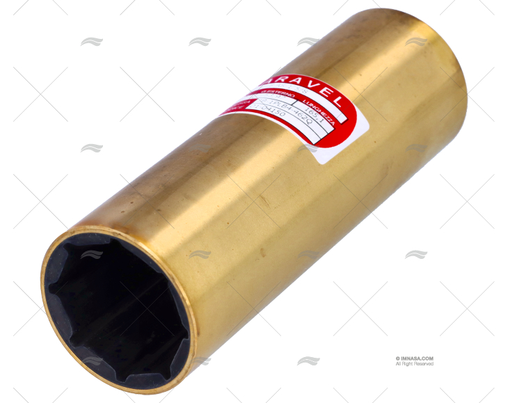 SHAFT BEARING BRASS-RUB. 8AS-1"5/8 BULL CARAVEL