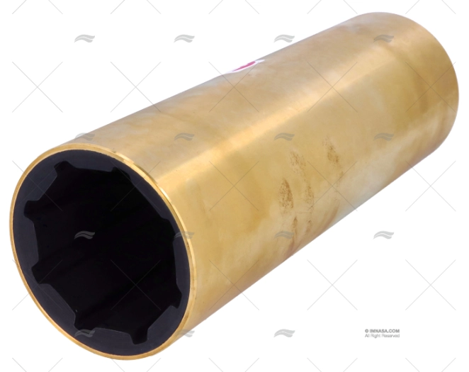 SHAFT BEARING BRASS-RUBBER 8AS-3" CATT CARAVEL