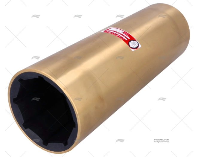 SHAFT BEARING BRASS-RUBBER 8AS-4" DORM CARAVEL