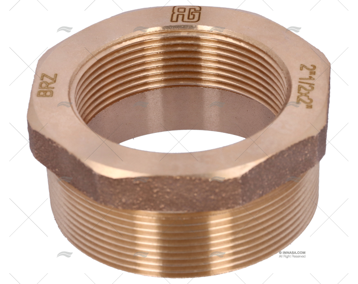 REDUÇAO BRONZE M-H 2"1/2 - 2" GUIDI GUIDI