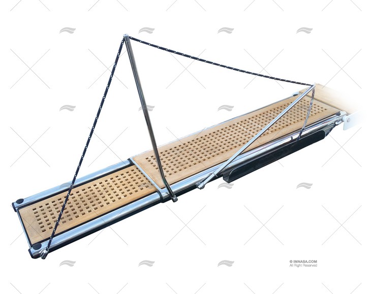 PASSERELLE PI374 2700mm 12V 90Kg INOX BESENZONI