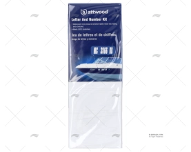 KIT LETRAS & FIGURAS 148pcs BRANCO ATTWOOD