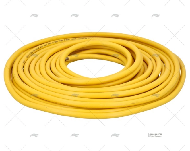 CABLE ELEC 3X2,5mm 15m YELLOW