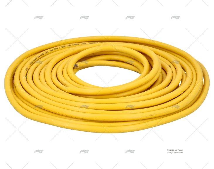 CABLE FLEX BOAT 3x2,5mm 15m AMARILLO