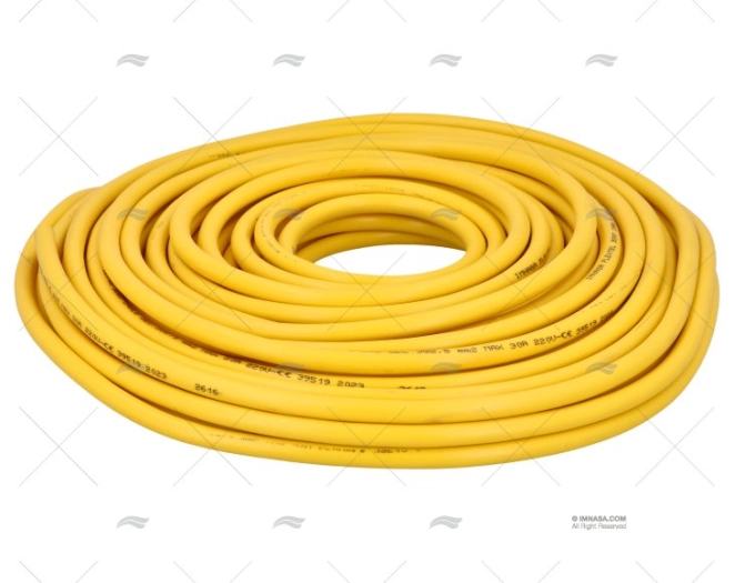 CABLE ELEC 3x2,5mm 25m AMARILLO