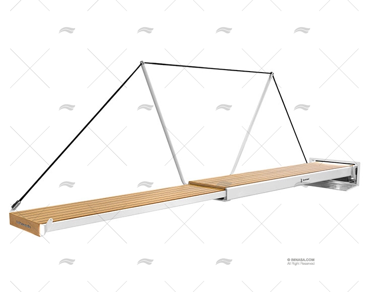 GANGWAY PE661 2700mm 12V 130Kg. WHITE BESENZONI