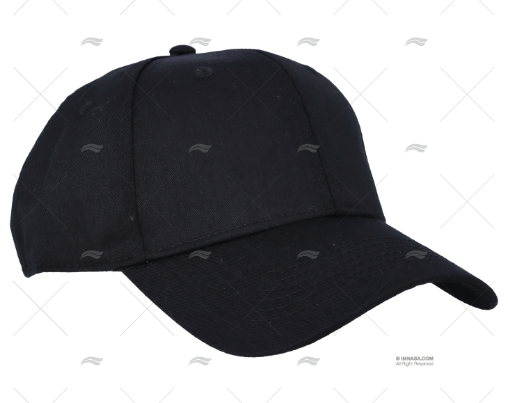 BLACK CAP WITH BUCKLE