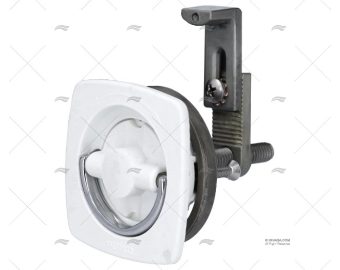 LIFT LOCK SQUARE WHITE PERKO