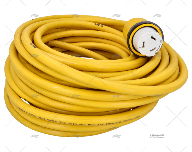 TERMINAL 50A C/CABLE 25m GS+CEE17 IMNASA