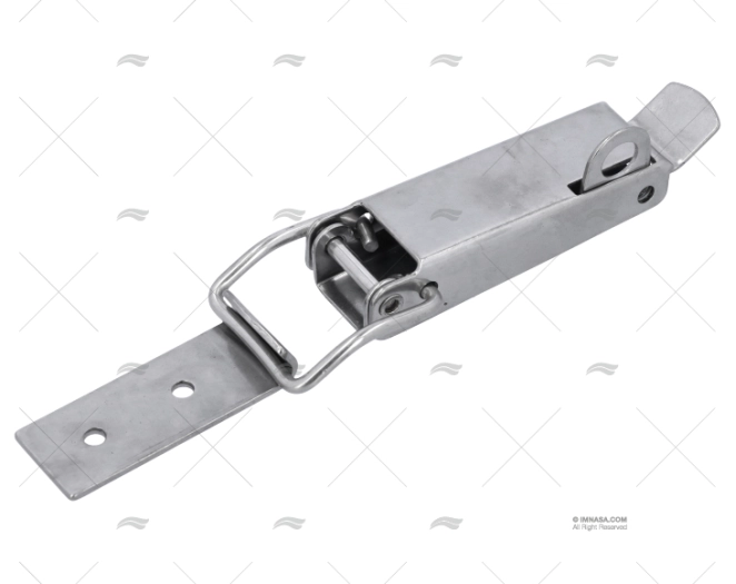 FECHADURA INOX COM OLHO 194mm