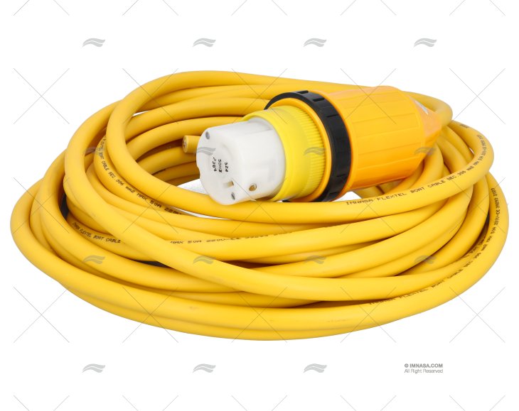 TERMINAL MARINCO 32A W/CABLE 15m