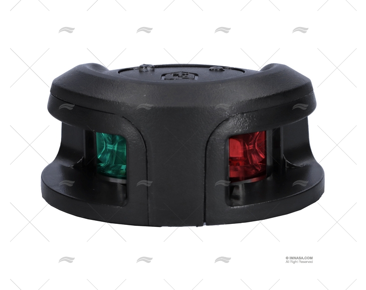 LUZ NAV REDONDA BICOLOR PRETO H 1MN