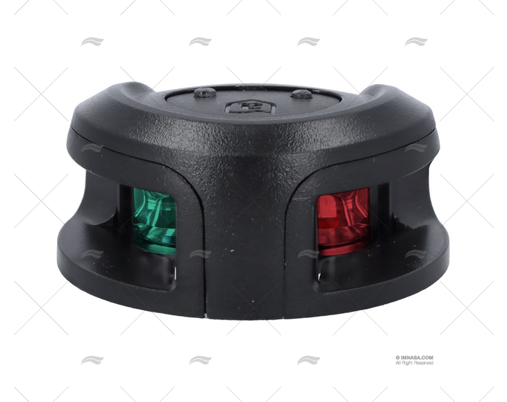 NAV LIGHT ROUND BI-COLOR BLACK H 2NM