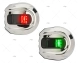 NAV LIGHT ROUND RED/GREEN PAIR INOX V 2N ATTWOOD