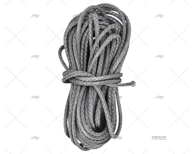 ROPE LIROS D-PRO 08mm GREY / ROLL 20m