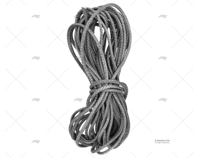 CORDAGE LIROS D-PRO 10mm GRIS 25m