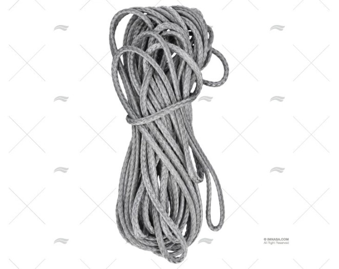 CORDAGE LIROS D-PRO 12mm GRIS 25m