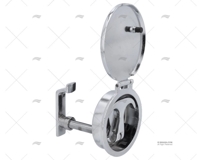 FLUSH LOCK W/COVER D.68mm