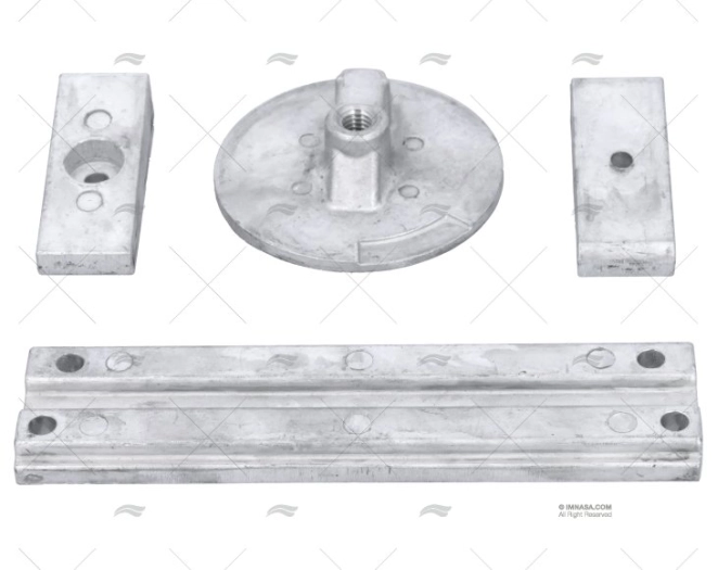 ÂNODO ALUMINIO KIT VERADO IV  S/TORNILL GUARDIAN