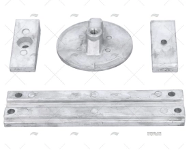 KIT VERADO IV S/TORNILL ANODE ALUMINIUM GUARDIAN