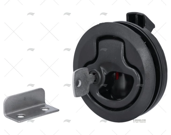 BLACK LIFT LOCK PLASTIC W/LOCK