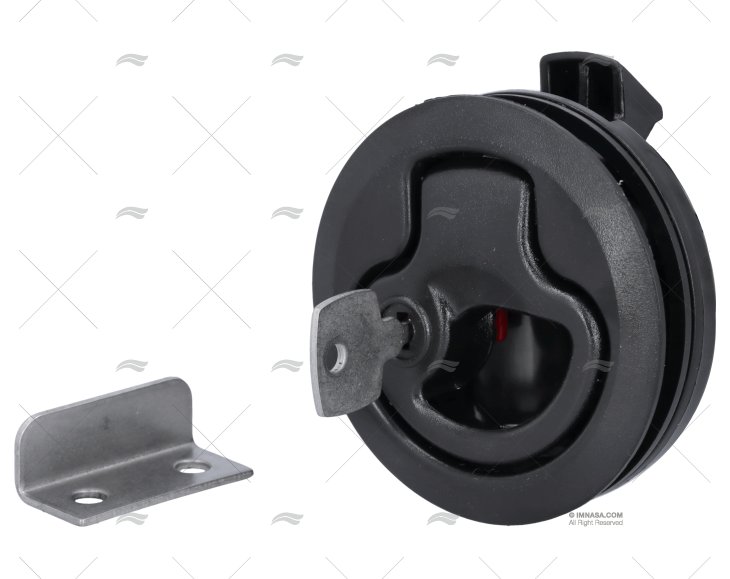 BLACK LIFT LOCK PLASTIC W/LOCK