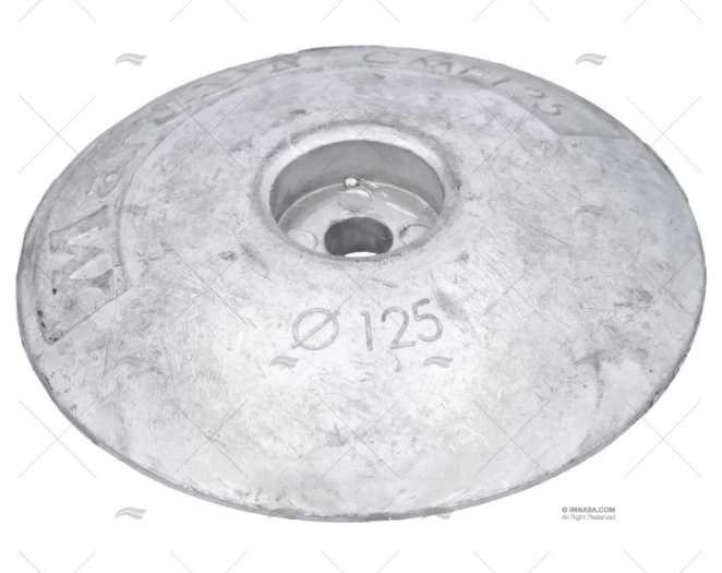 ALUMINIUM ANODE PLATE 125mm