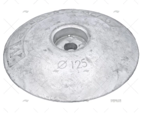 ALUMINIUM ANODE PLATE 125mm