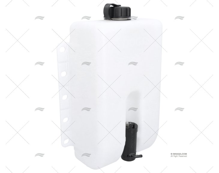 WATER TANK FOR WIPERS 4L 1P 12V