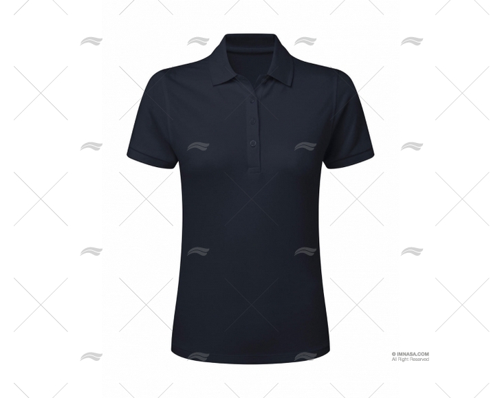 POLO PIQUE FEMME BLEU S