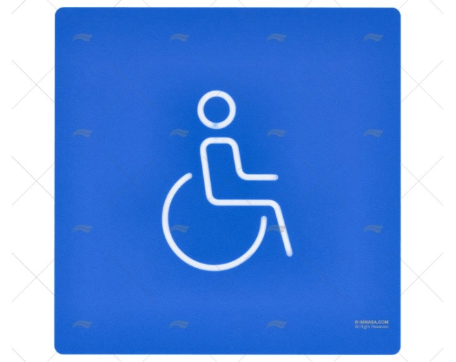 DISABLED PERSONNEL SIGN IMNASA