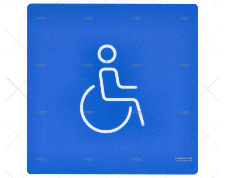 DISABLED PERSONNEL SIGN IMNASA